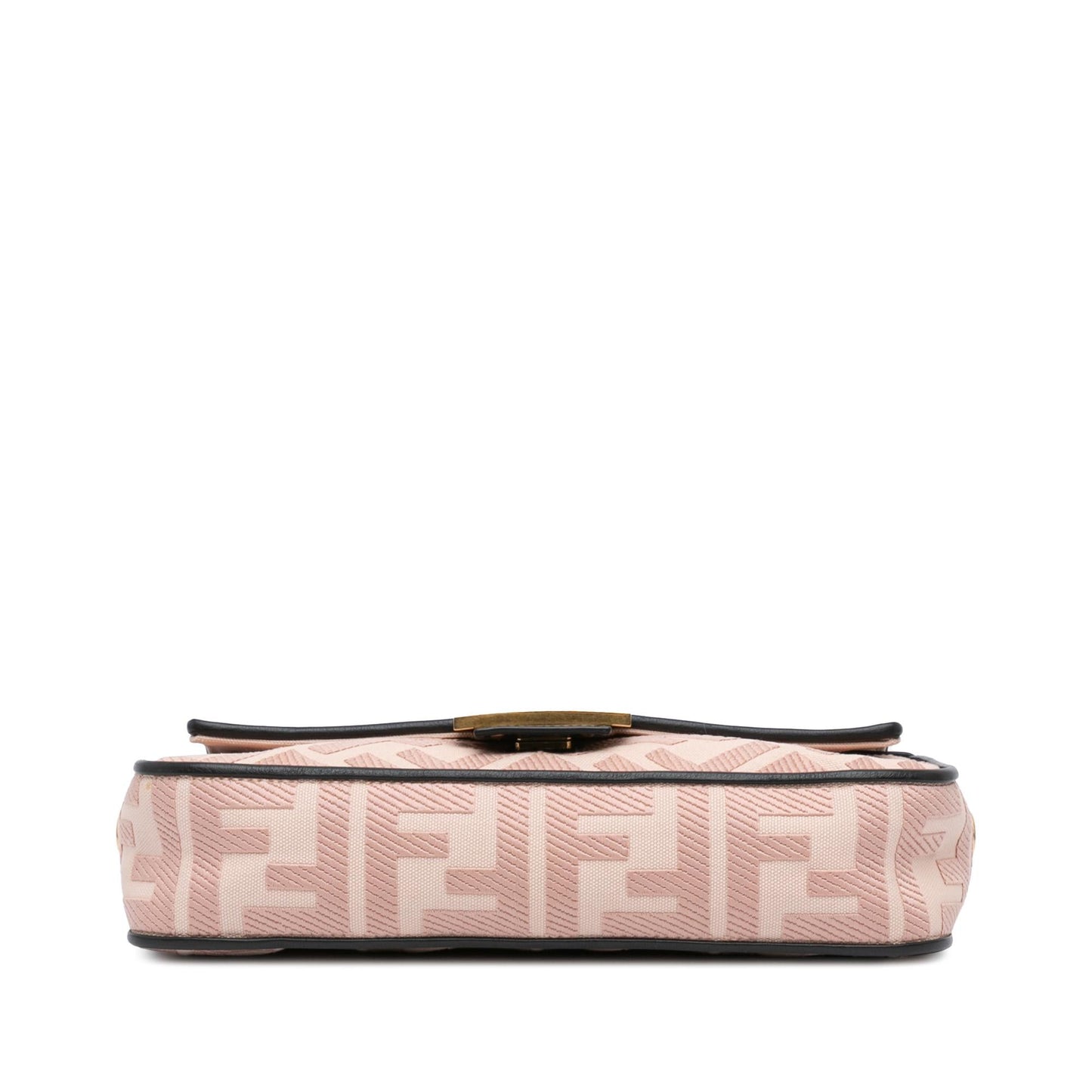 Fendi Baguette Canvas Red Shoulder Bag
