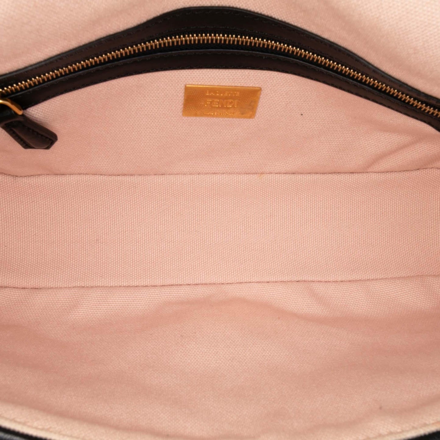 Fendi Baguette Canvas Red Shoulder Bag Style 13