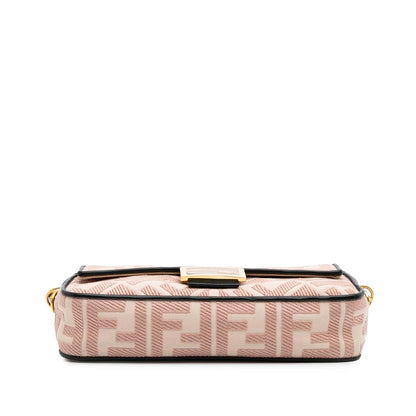 Fendi Baguette Leather Red Shoulder Bag Style 54