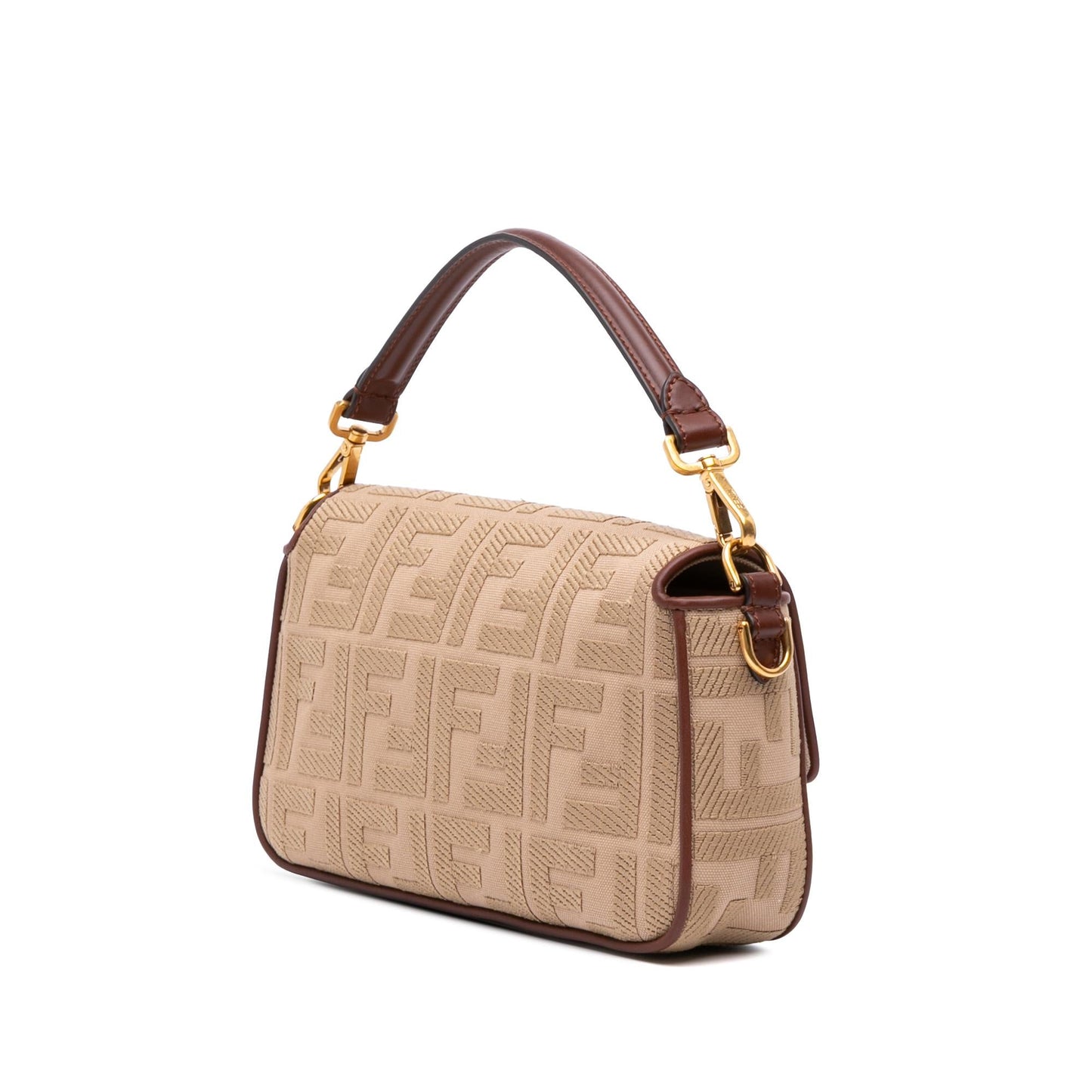 Fendi Small Zucca Spalmati Roll Tote