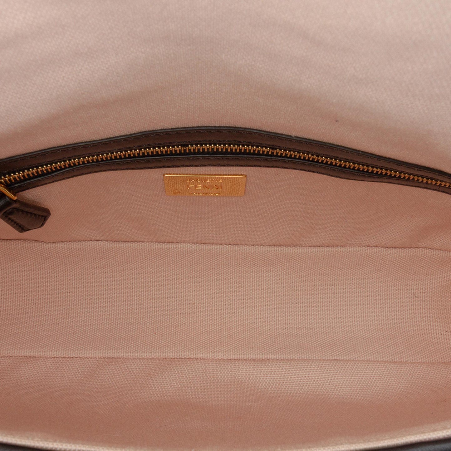 Fendi Tote Zucchino Red Tote Bag Style 68