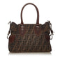 Fendi Zucca Etniko Canvas Shoulder Bag (SHG-27464)