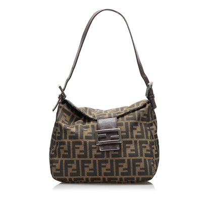 Fendi Zucca Flap Shoulder Bag (SHG-HhfHg3)