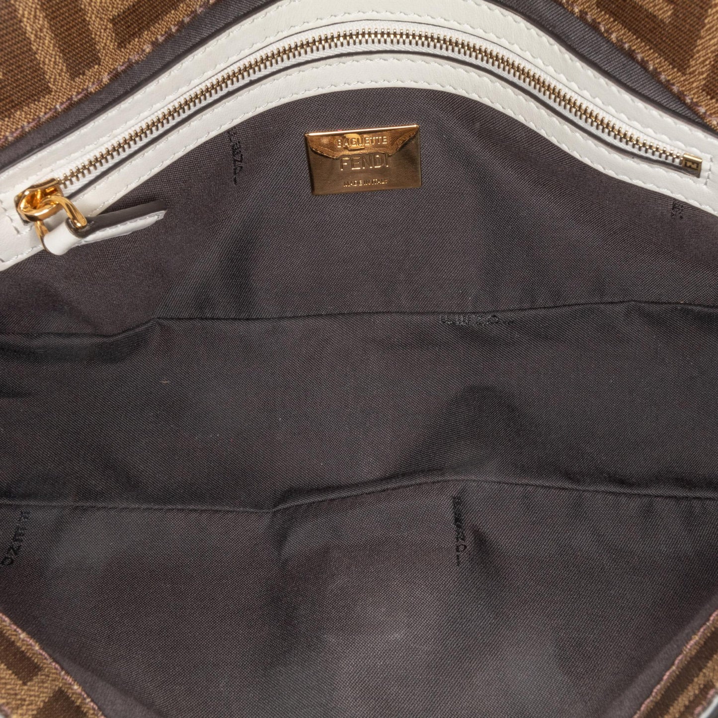 Fendi Baguette Zucca Red Shoulder Bag Style 15
