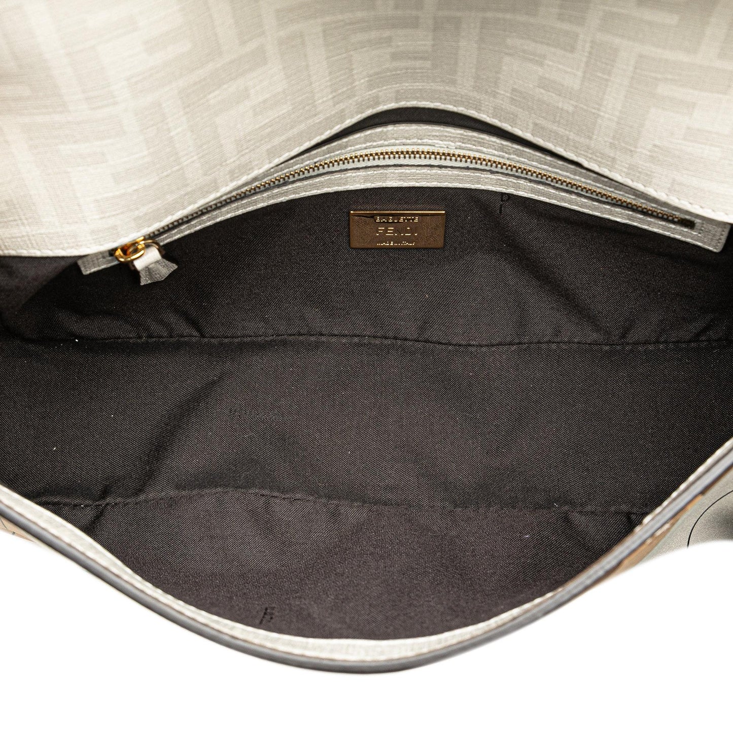 Fendi Baguette Canvas Red Shoulder Bag Style 2
