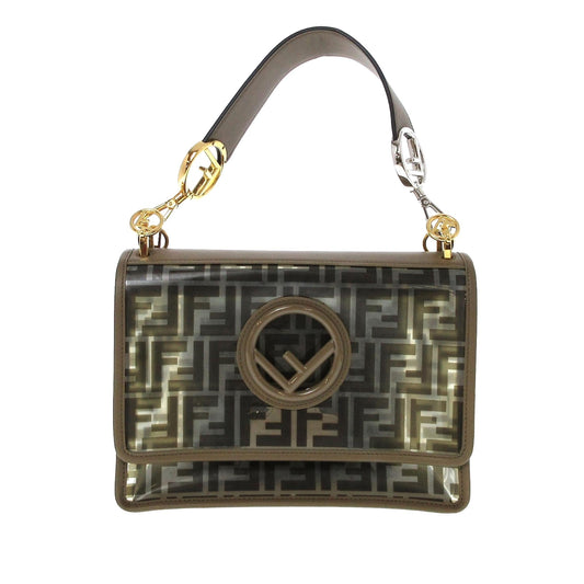 Fendi Zucca Kan I F Satchel (SHG-nVqtNF)