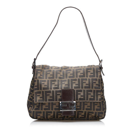 Fendi Zucca Mamma Baguette (SHG-JMl4Np)
