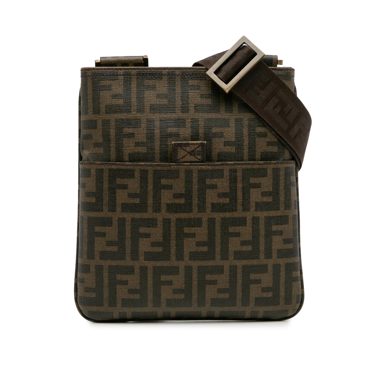 Fendi Luxury Zucca Red Crossbody Style 2