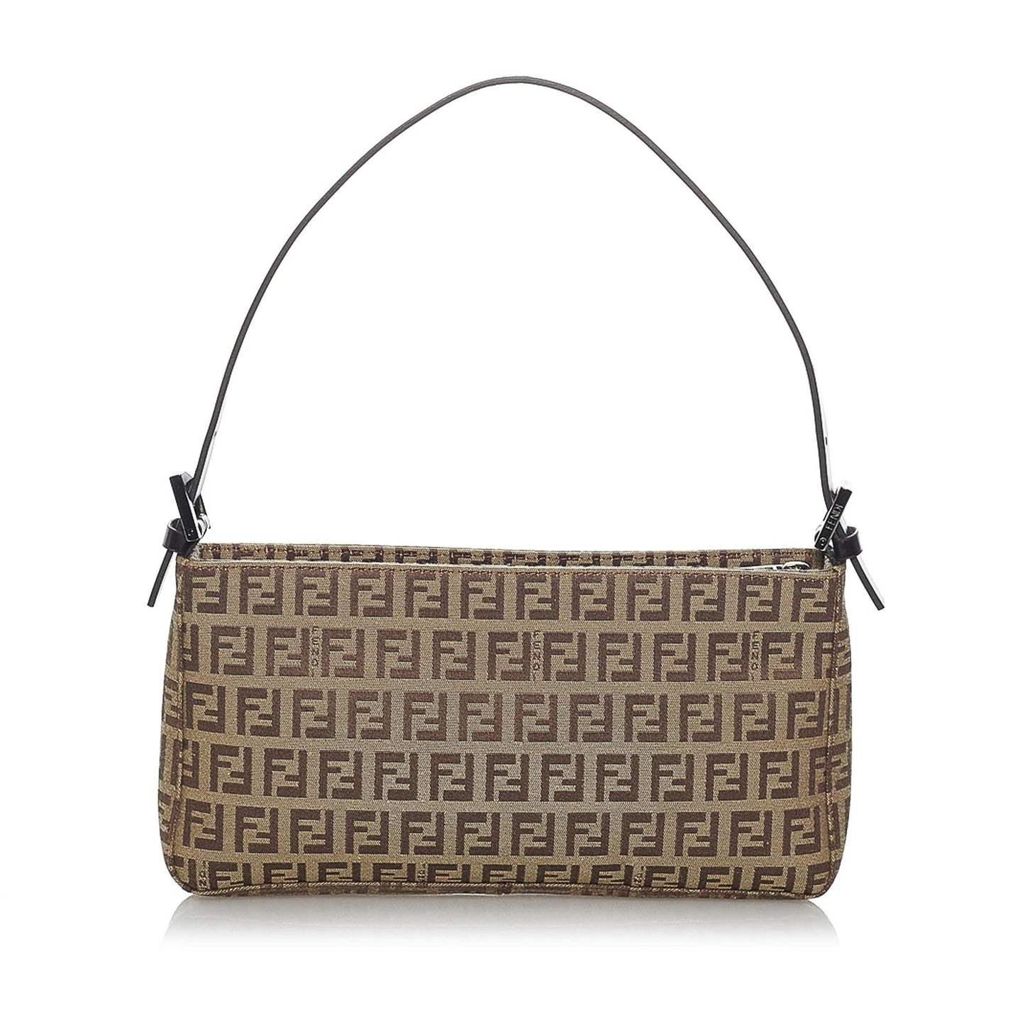 Fendi Zucchino Canvas Baguette (SHG-29391)