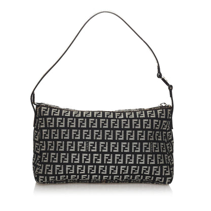 Fendi Zucchino Canvas Baguette (SHG-30041)