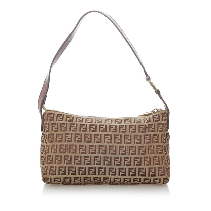 Fendi Zucchino Canvas Baguette (SHG-32056)