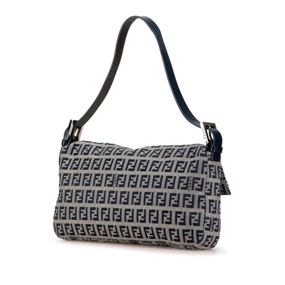 Fendi Zucchino Canvas Baguette (SHG-tkcgJi)