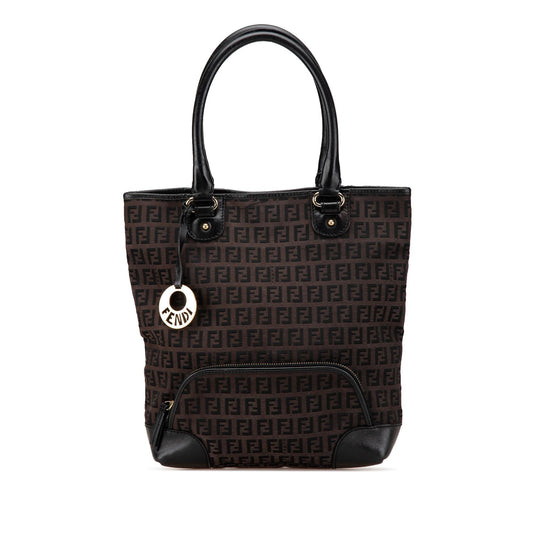 Fendi Tote Zucchino Red Tote Bag Style 37