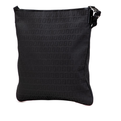 Fendi Pequin Coated Canvas Tote