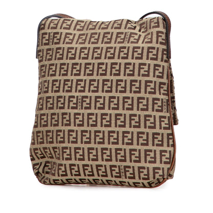 Fendi Medium Embossed Lycra Baguette Satchel