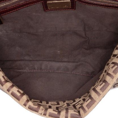 Fendi Zucchino Red Shoulder Bag Style 23