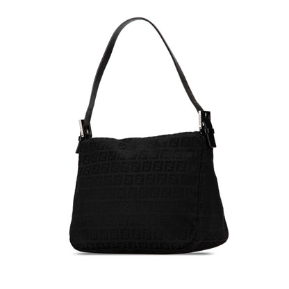 Fendi Zucchino Canvas Double Flap Mamma (SHG-gMXeou)