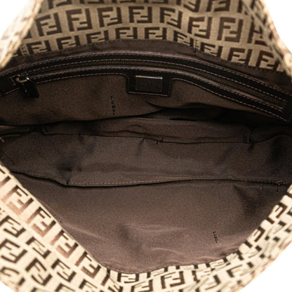 Fendi Large Nylon Fendi Faces Tote