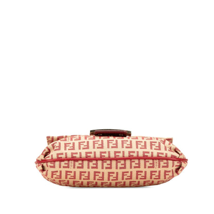 Fendi Baguette Zucchino Red Shoulder Bag Style 12