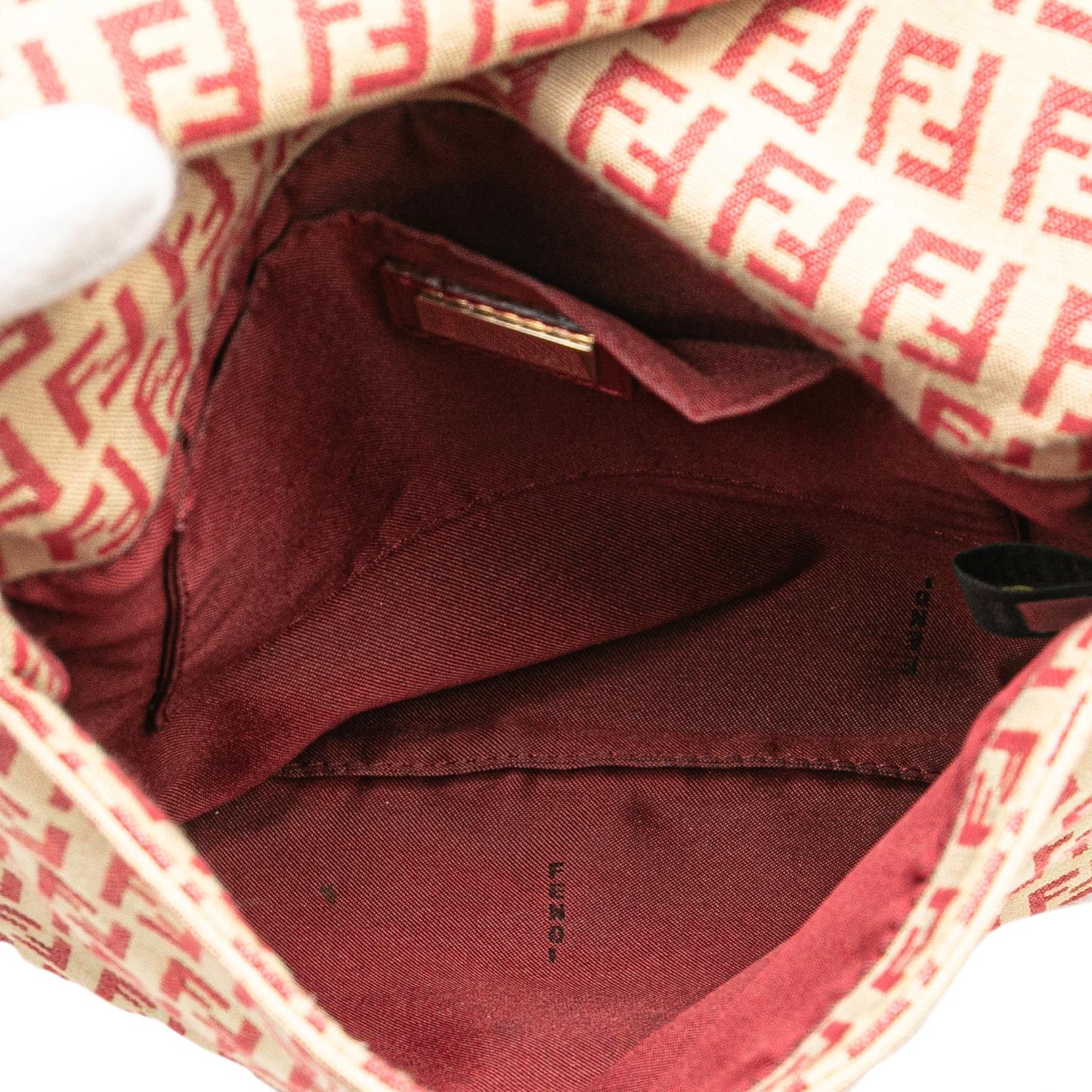 Fendi Luxury Zucchino Red Crossbody Style 22