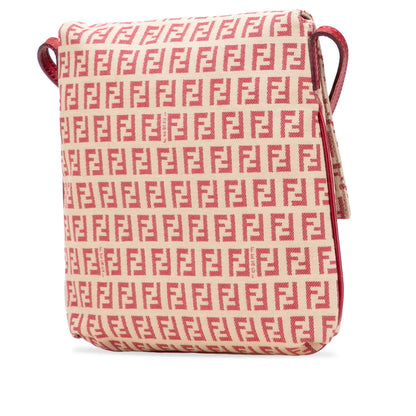 Fendi Luxury Zucchino Red Crossbody Style 22