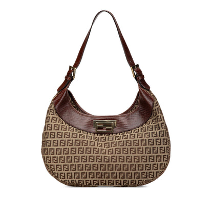 Fendi Zucchino Red Shoulder Bag Style 10