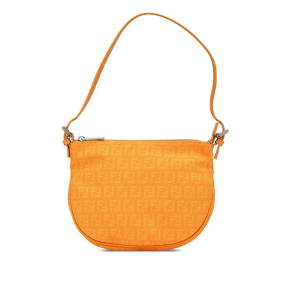 Fendi Zucchino Red Shoulder Bag Style 34