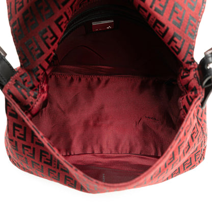Fendi Zucchino Red Shoulder Bag Style 3