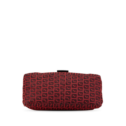 Fendi Zucchino Red Shoulder Bag Style 28