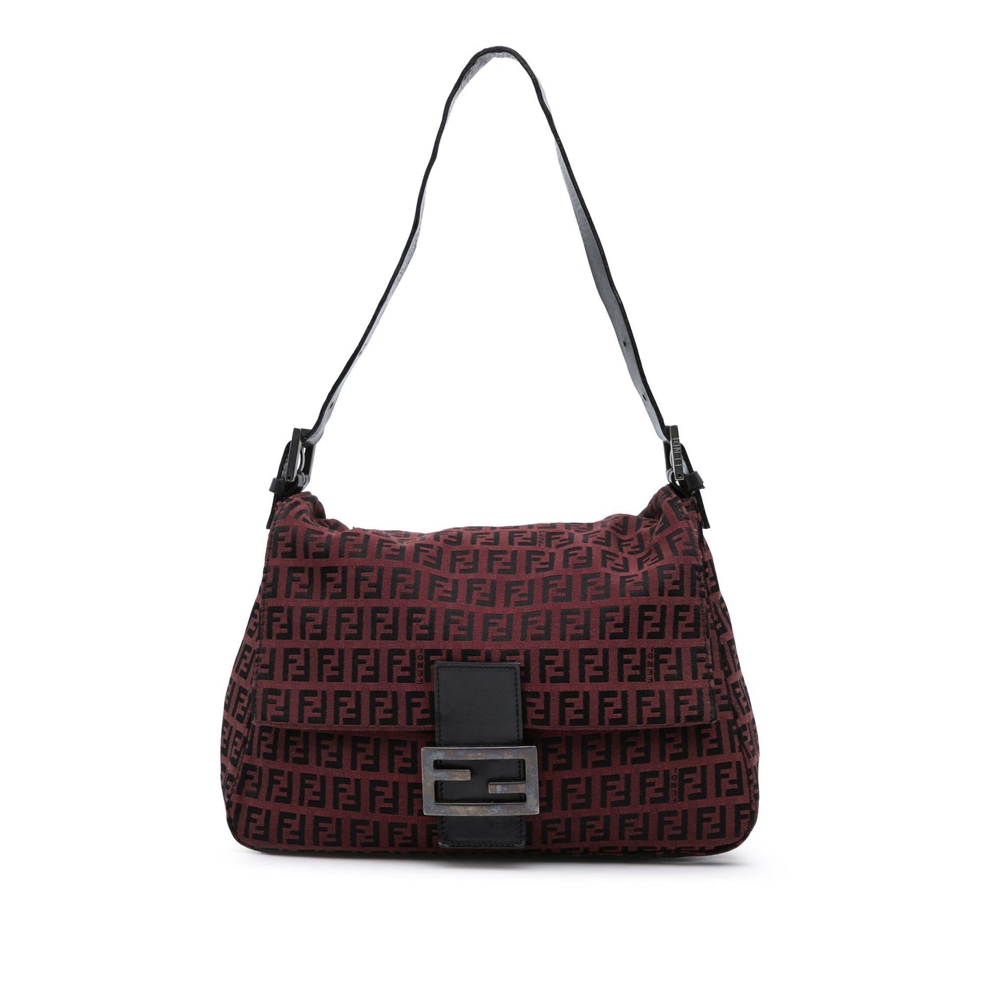 Fendi Zucchino Red Shoulder Bag Style 29