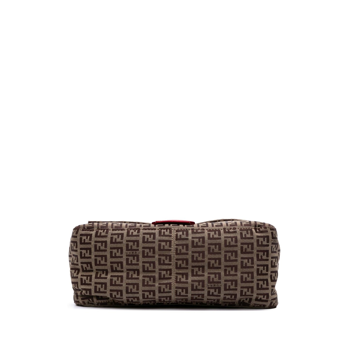 Fendi Zucchino Red Shoulder Bag Style 25