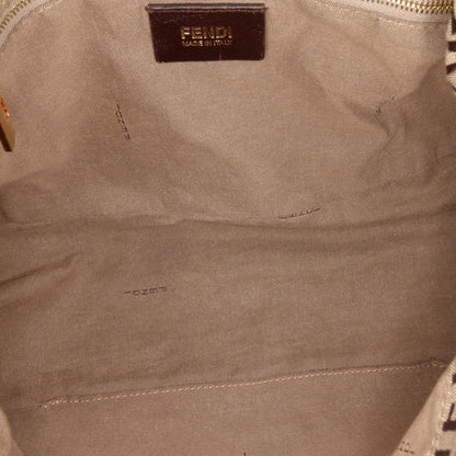 Fendi Zucchino Red Shoulder Bag Style 25