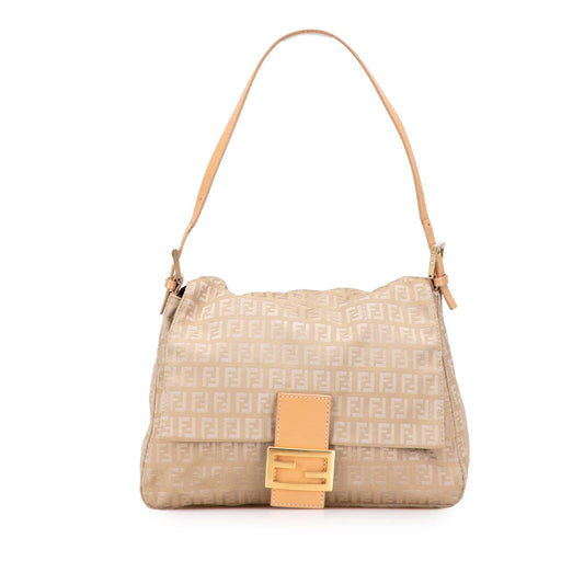 Fendi Zucchino Red Shoulder Bag Style 35