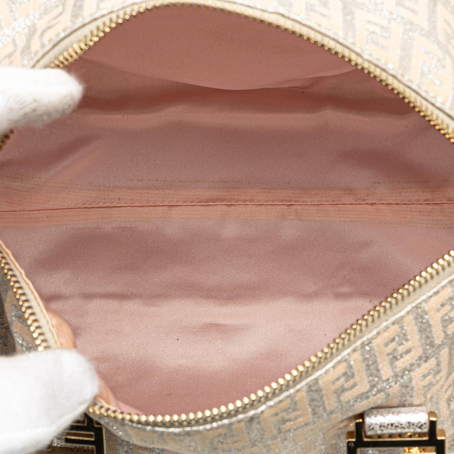Fendi Suede Calfskin Grace Flip Tote