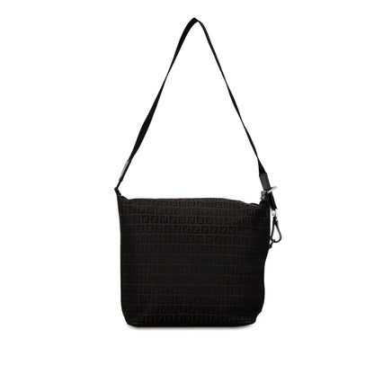 Fendi Zucchino Canvas Shoulder Bag (SHG-JdCSjr)