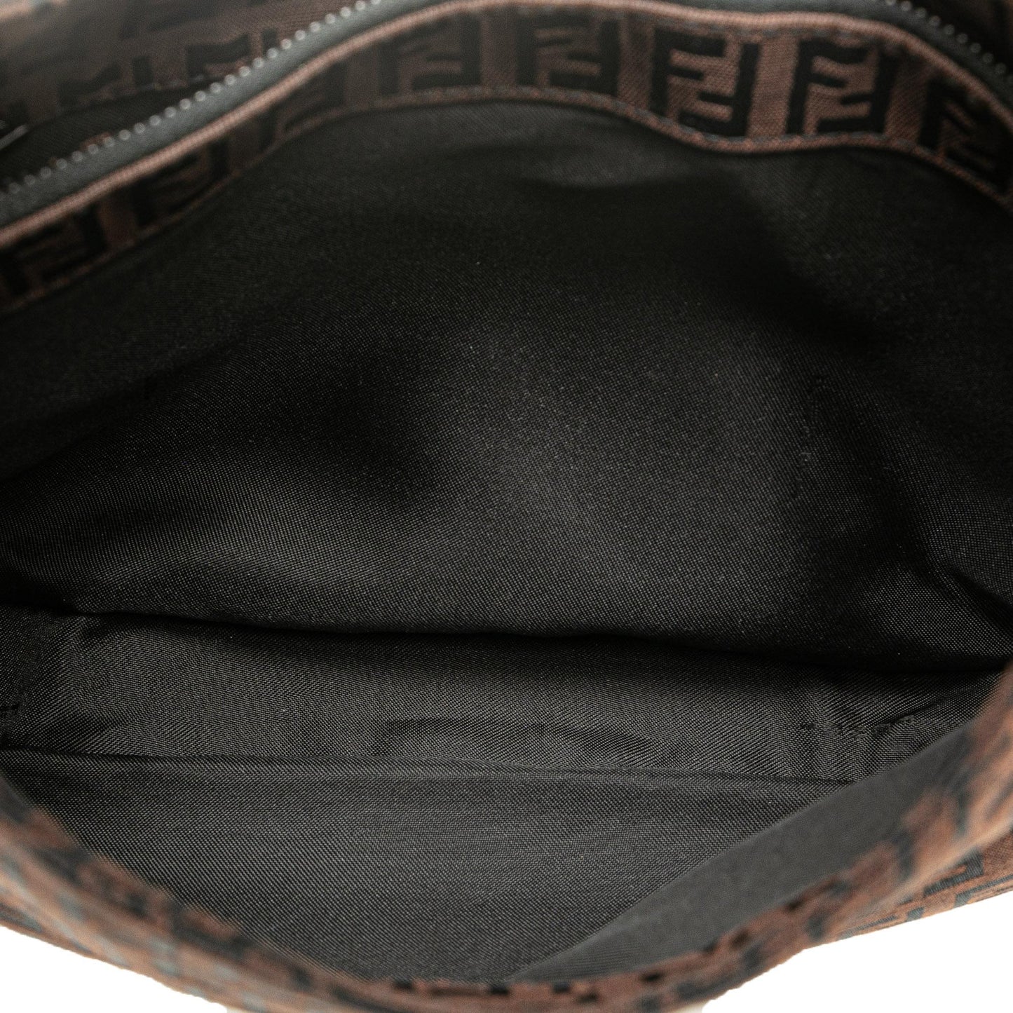 Fendi Zucca Canvas Double Flap Shoulder Bag Shg-Yawuve