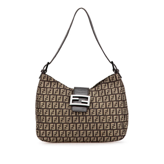 Fendi Zucchino Canvas Shoulder Bag Shg-Wd0Jwv