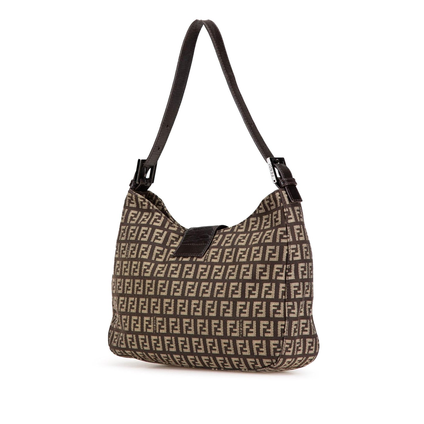 Fendi Zucchino Canvas Shoulder Bag Shg-Xmkqee