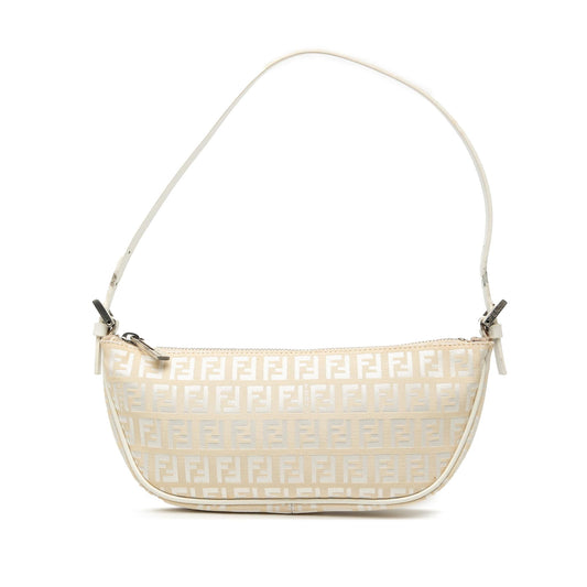 Fendi Zucchino Red Shoulder Bag Style 46