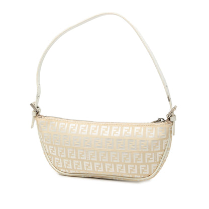 Fendi Zucchino Red Shoulder Bag Style 45