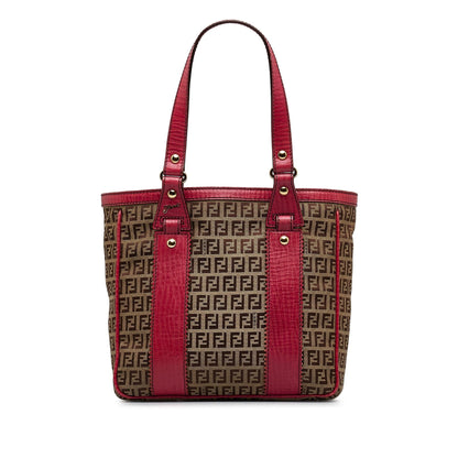 Fendi Zucchino Canvas Tote Bag (SHG-NoLXWR)