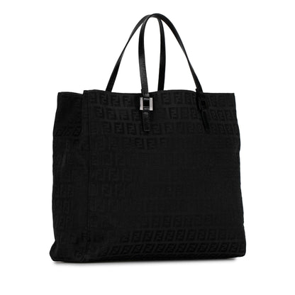 Fendi Zucchino Canvas Tote (SHG-6VAK1Z)