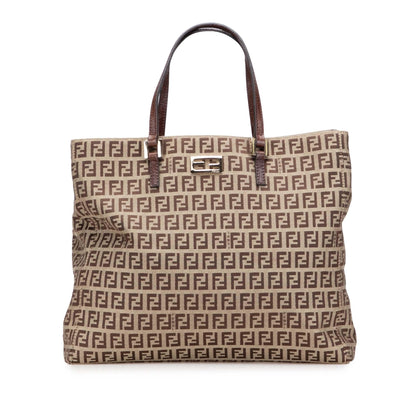 Fendi Tote Zucchino Red Tote Bag Style 23