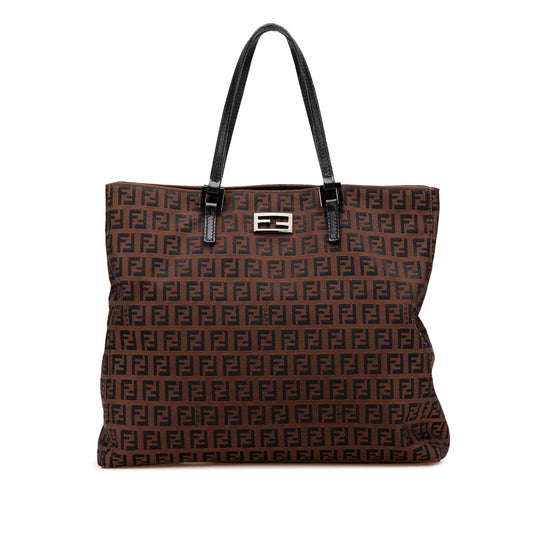Fendi Tote Zucchino Red Tote Bag Style 31
