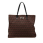 Fendi Tote Zucchino Red Tote Bag Style 31