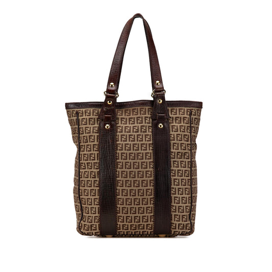 Fendi Tote Zucchino Red Tote Bag Style 36