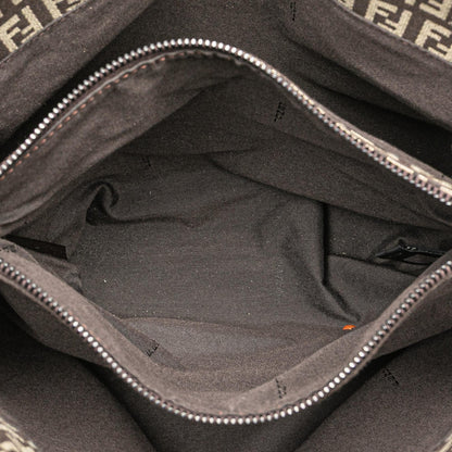 Fendi Tote Zucchino Red Tote Bag Style 47