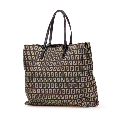Fendi Tote Zucchino Red Tote Bag Style 47