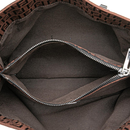 Fendi Tote Zucchino Red Tote Bag Style 52
