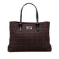 Fendi Tote Zucchino Red Tote Bag Style 52